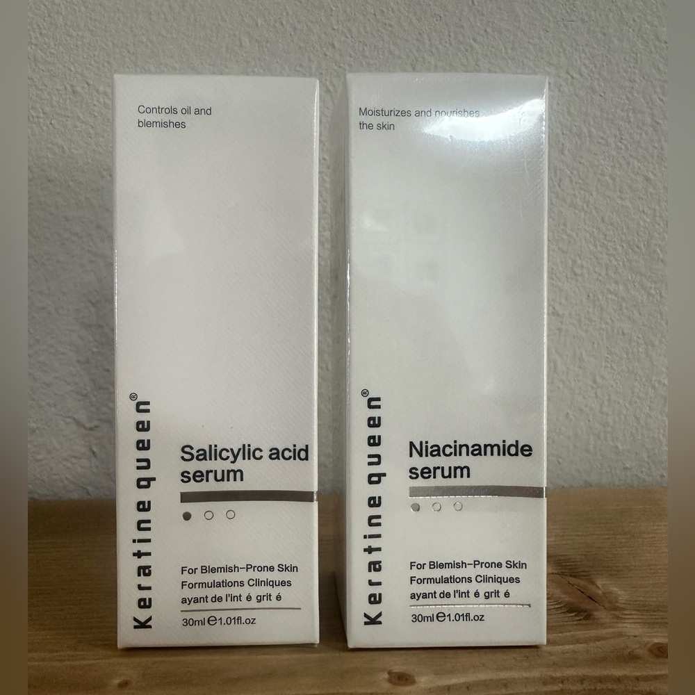 NIB Keratine Queen Blemish-Prone Skin Serum Bundle